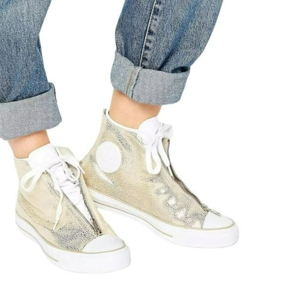Converse CTAS Shroud Gold Metallic Sneakers